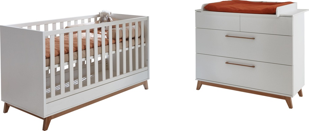 arthur berndt Babymöbel-Set "Babyzimmer Set "Lina" 2-teilig", (Spar-Set, 2 günstig online kaufen