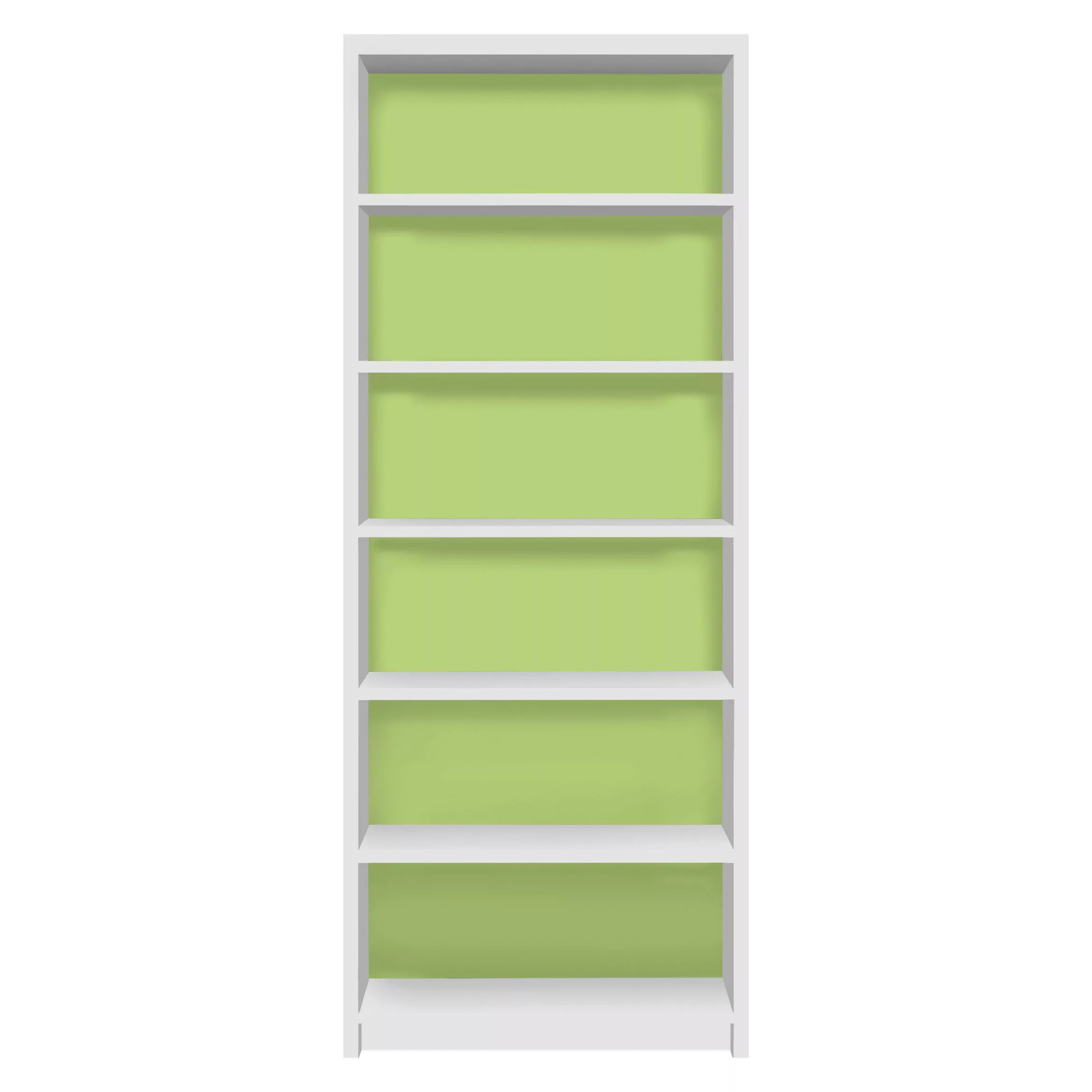 Möbelfolie für IKEA Billy Regal Colour Spring Green günstig online kaufen