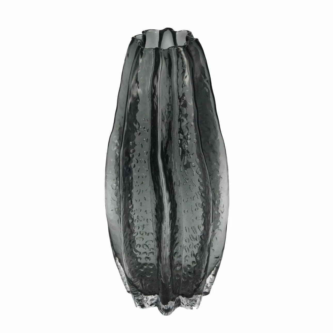 Vase Anemos 14x30cm grey black, 14 x 30 cm günstig online kaufen
