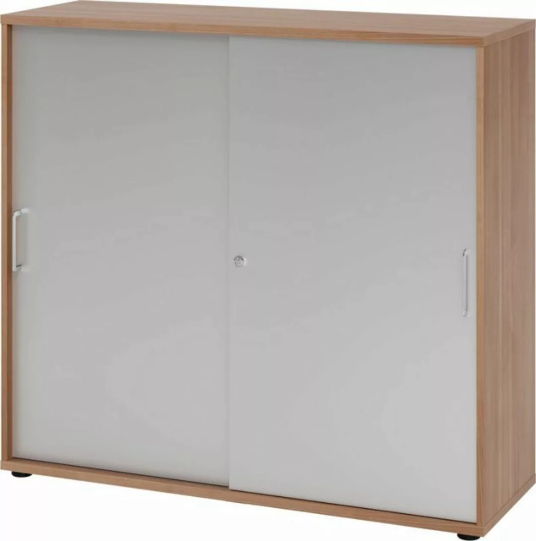 HAMMERBACHER Aktenschrank Schiebetürenschrank Serie 9 3OH BxTxH 120x40x110c günstig online kaufen