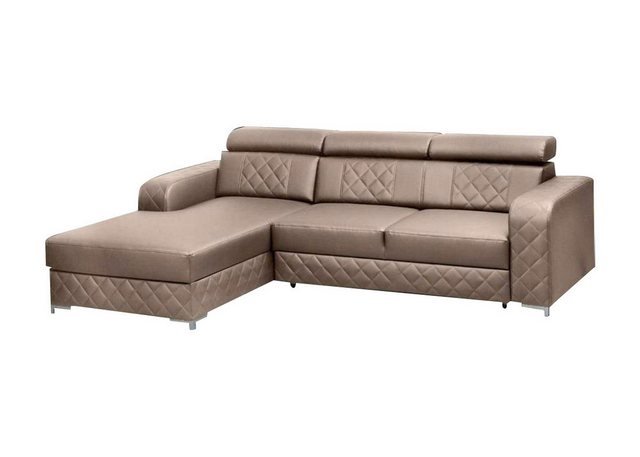 JVmoebel Ecksofa, Ecksofa Lform Leder Moderne Möbel Design Wohnlandschaft günstig online kaufen