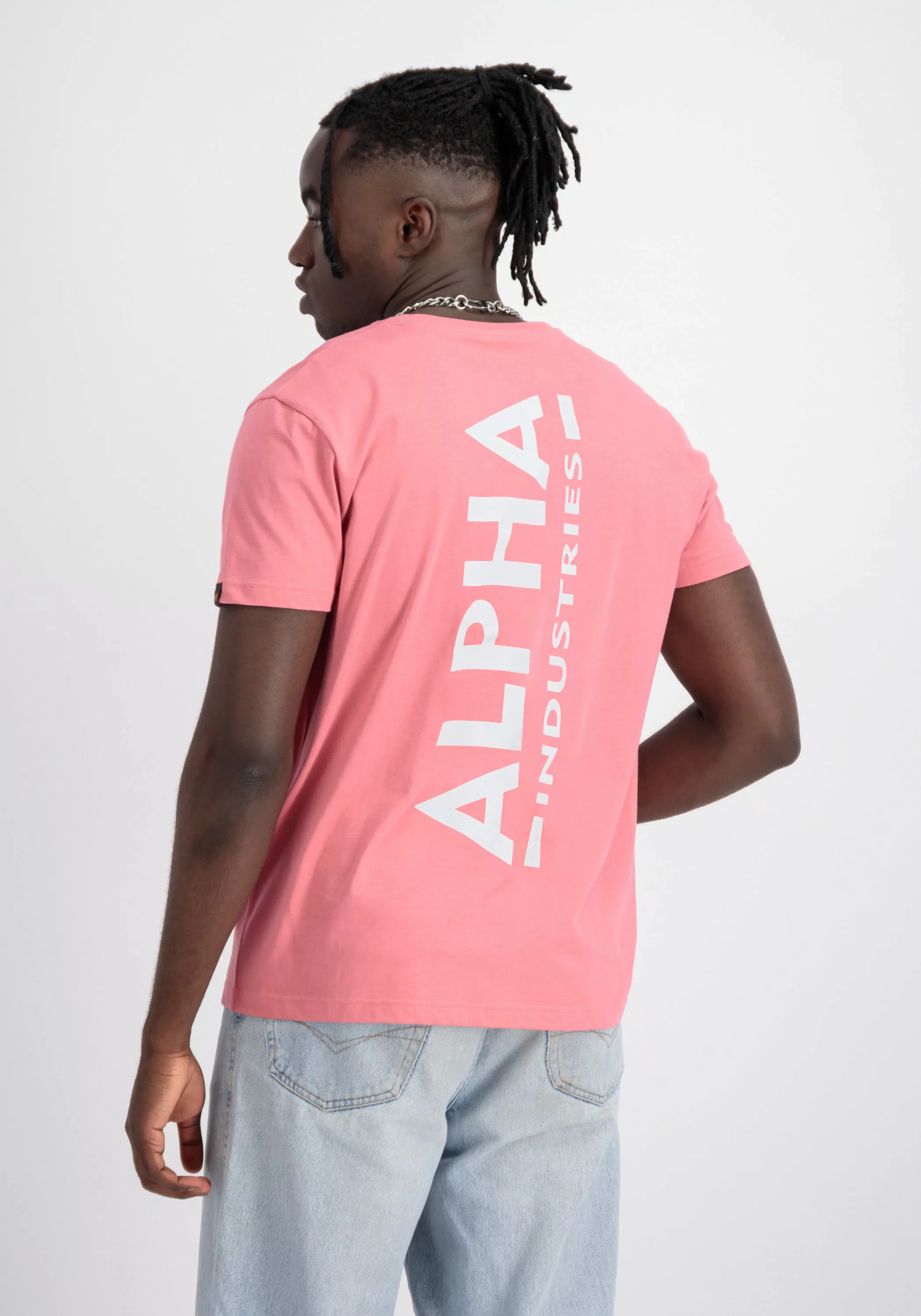 Alpha Industries T-Shirt "Alpha Industries Men - T-Shirts Backprint T" günstig online kaufen