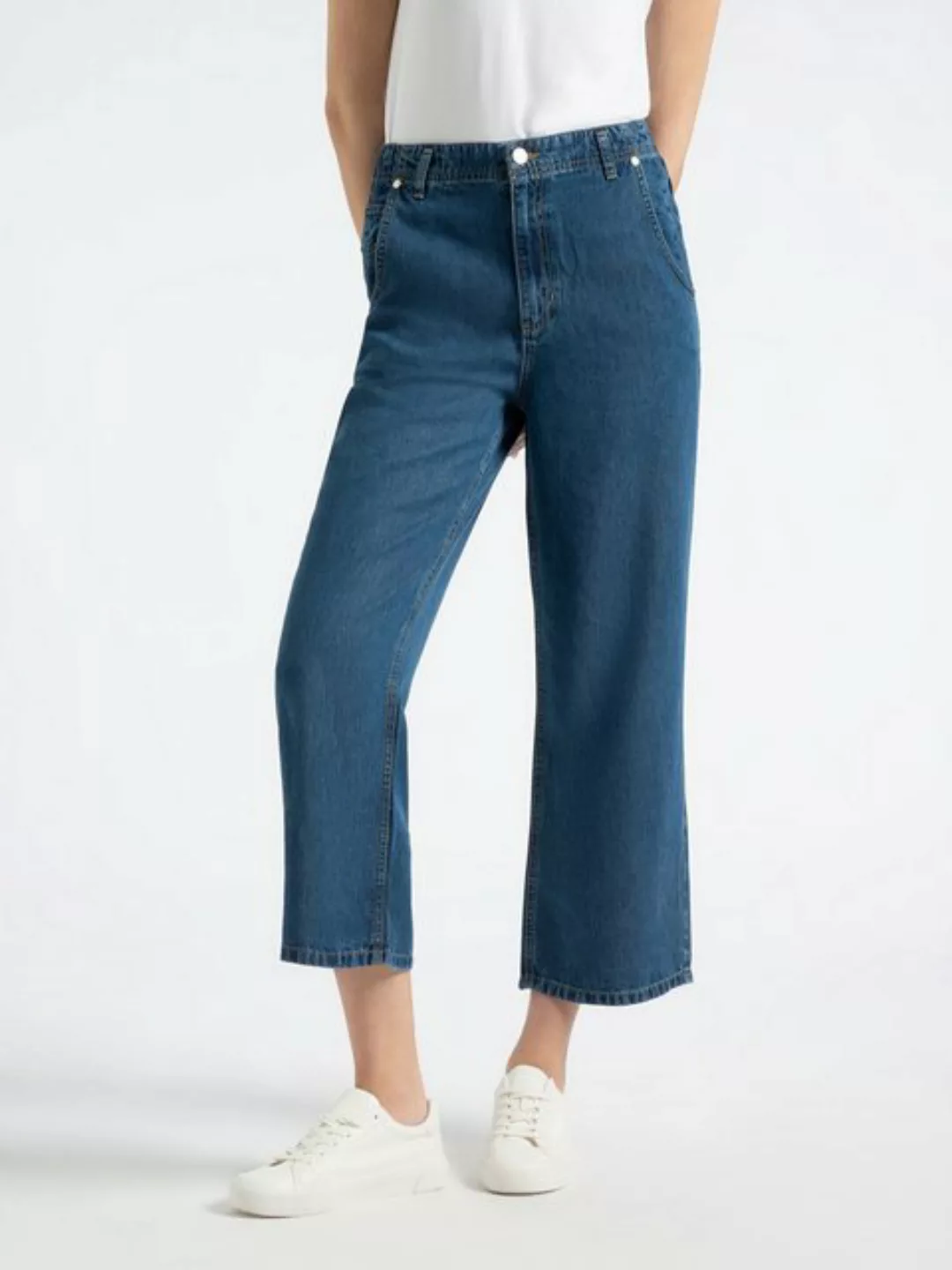 Jeans Culotte, Sommer-Kollektion günstig online kaufen