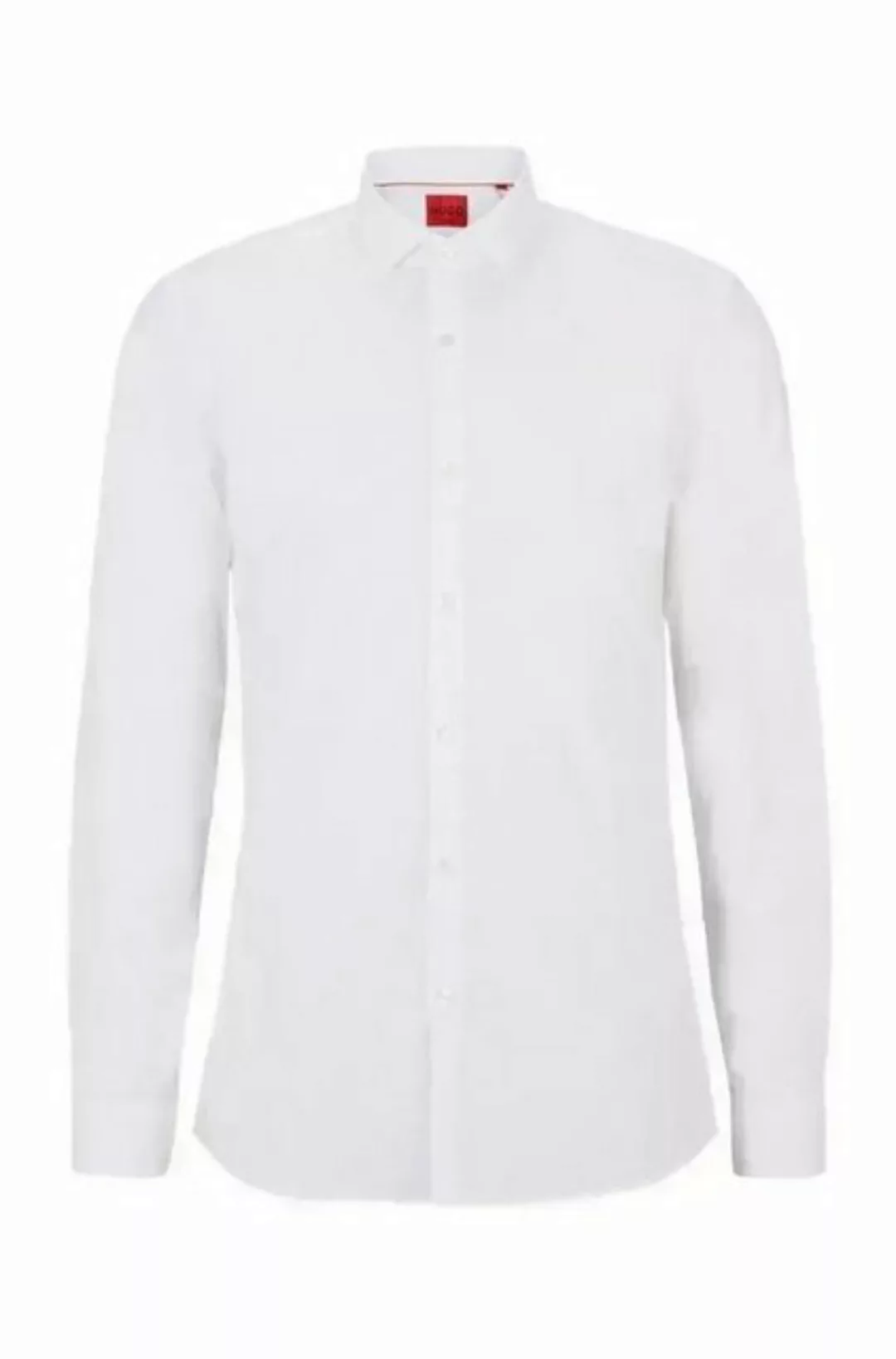 HUGO Businesshemd Extra-slim-fit Hemd aus Baumwoll-Popeline mit Cutaway-Kra günstig online kaufen
