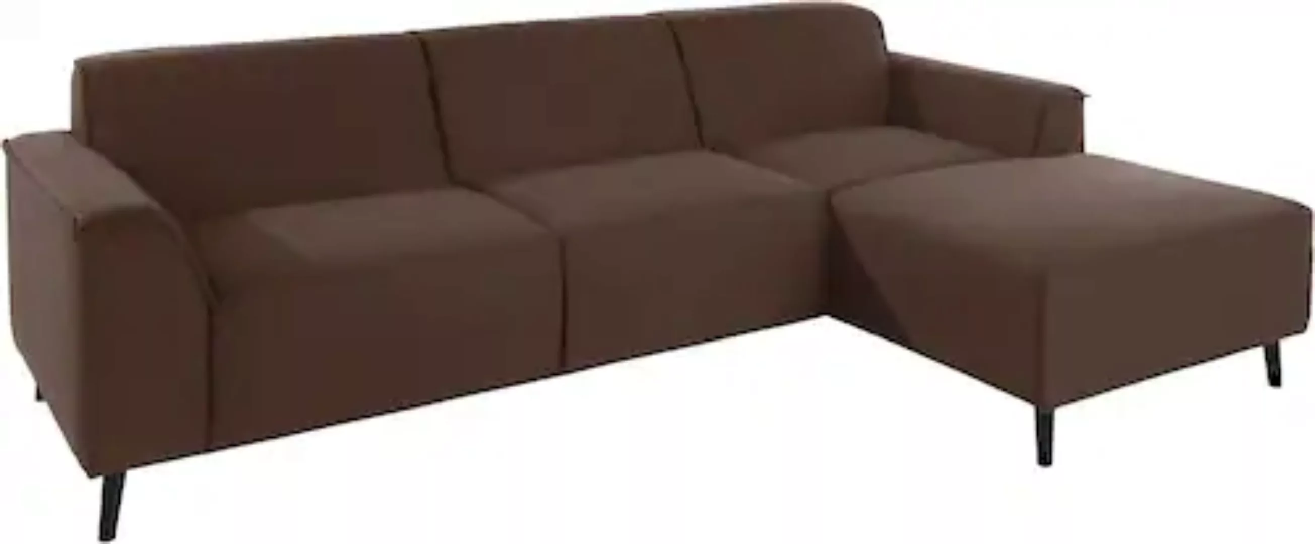 DOMO collection Ecksofa »Amora L-Form«, mit Recamiere, inklusive komfortabl günstig online kaufen