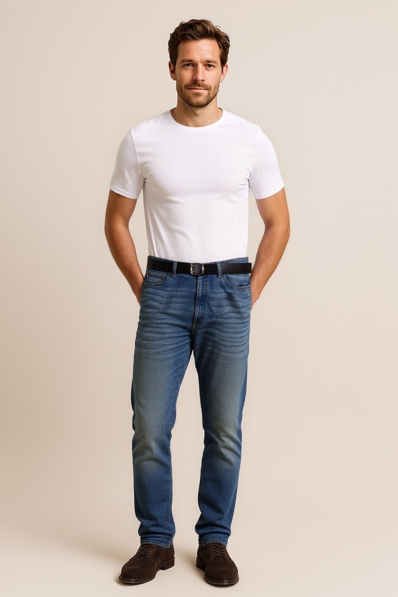 FRONHOFER Ledergürtel 18613 (1-St) FRONHOFER Doppeldorn günstig online kaufen