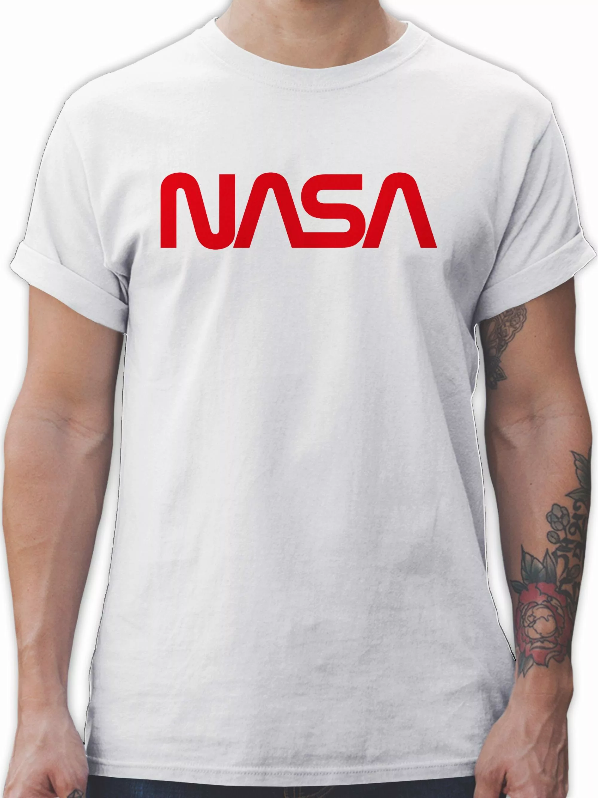 Shirtracer T-Shirt Nasa - Raumfahrt Astronaut günstig online kaufen