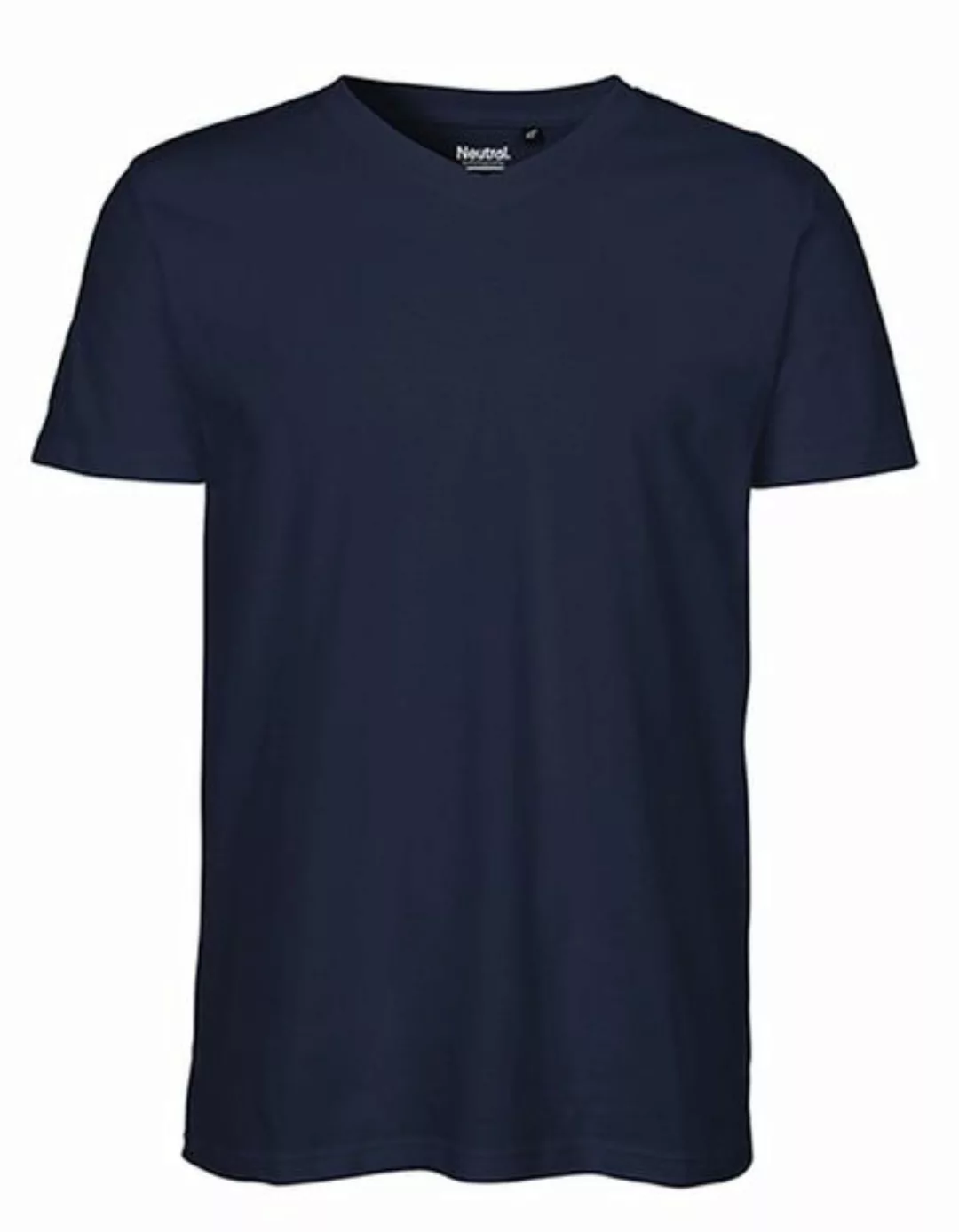 Herren Unisex T-shirt V-neck Von Neutral Bio Baumwolle günstig online kaufen
