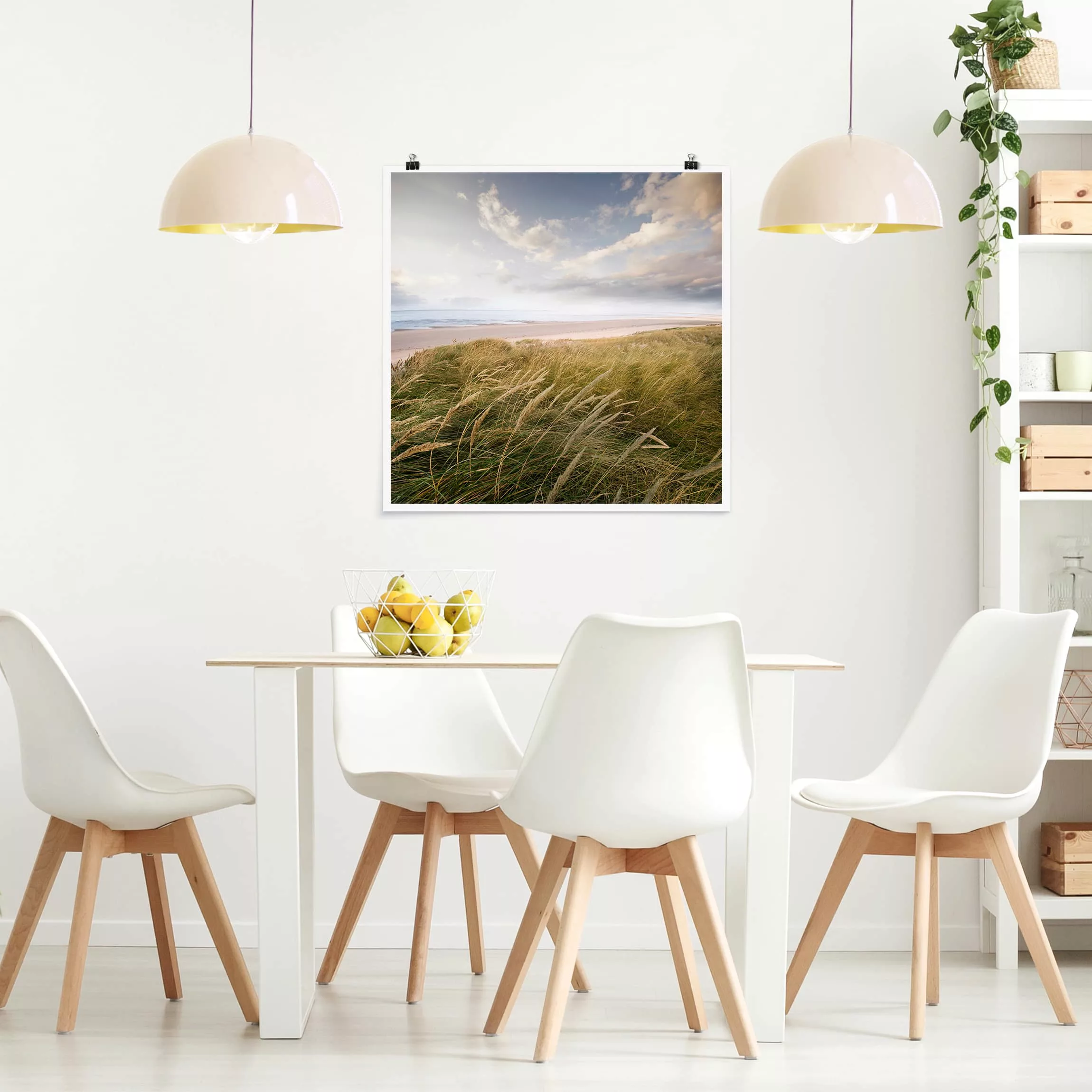 Poster Strand - Quadrat Dünentraum günstig online kaufen