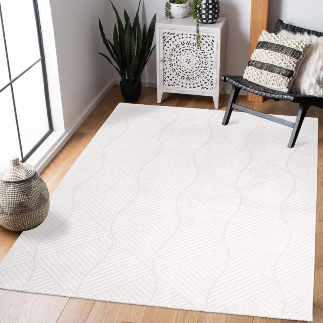 Carpet City Teppich »Friseé-Teppich FANCY 904«, rechteckig, Kurzflor Wohnzi günstig online kaufen