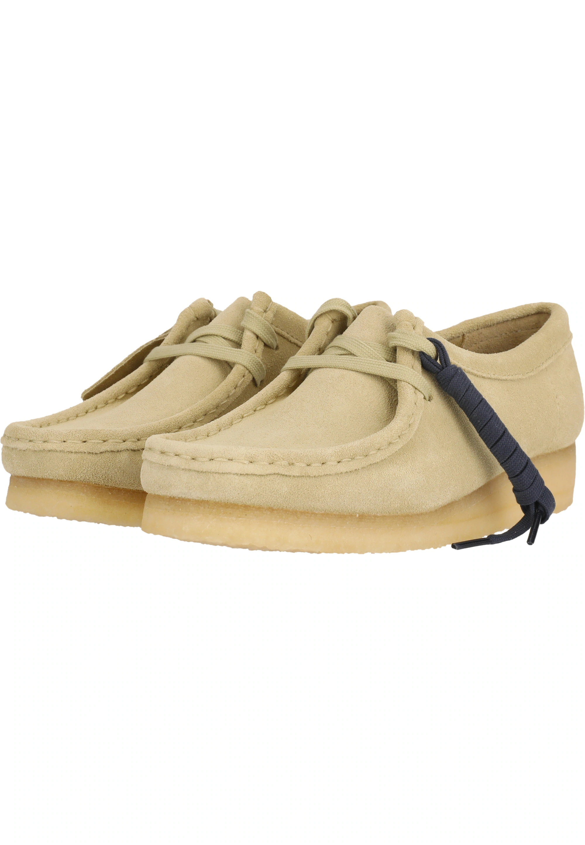 Clarks Schnürschuh "Wallabee Maple Suede", mit unverwechslebarer Kreppsohle günstig online kaufen