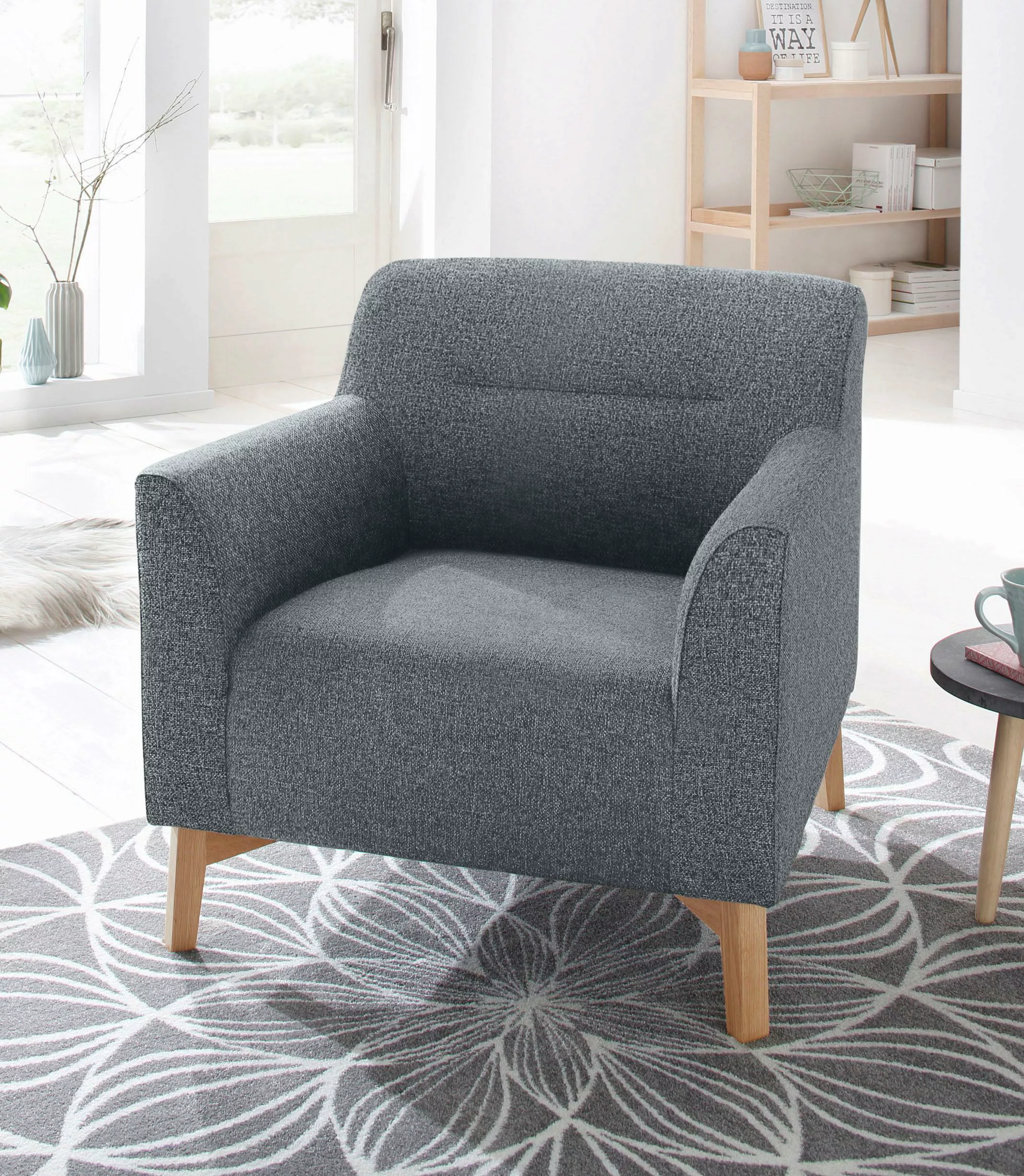 andas Sessel »Kiruna«, bequemer Sitzkomfort, schöne Serienergänzung günstig online kaufen