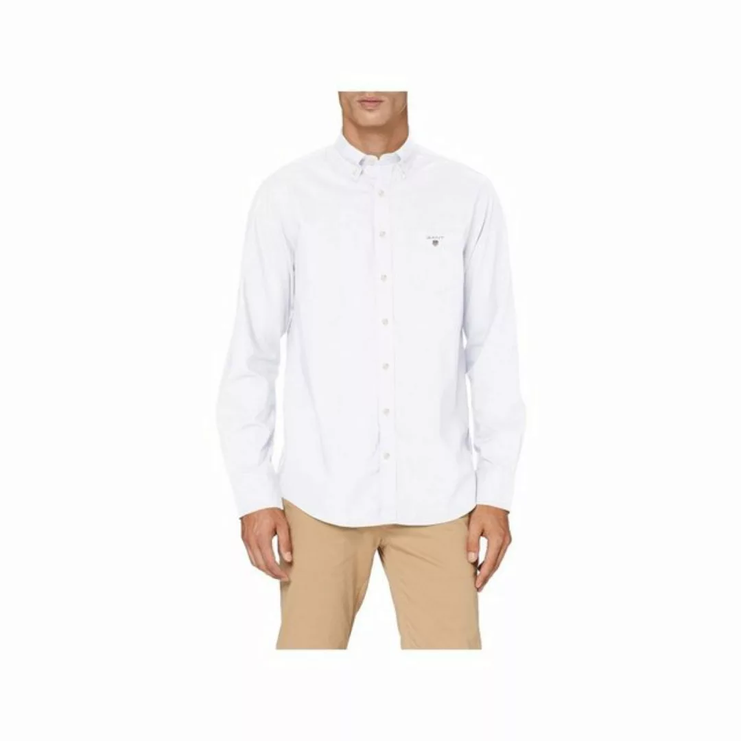 Gant Langarmhemd uni regular fit (1-tlg) günstig online kaufen