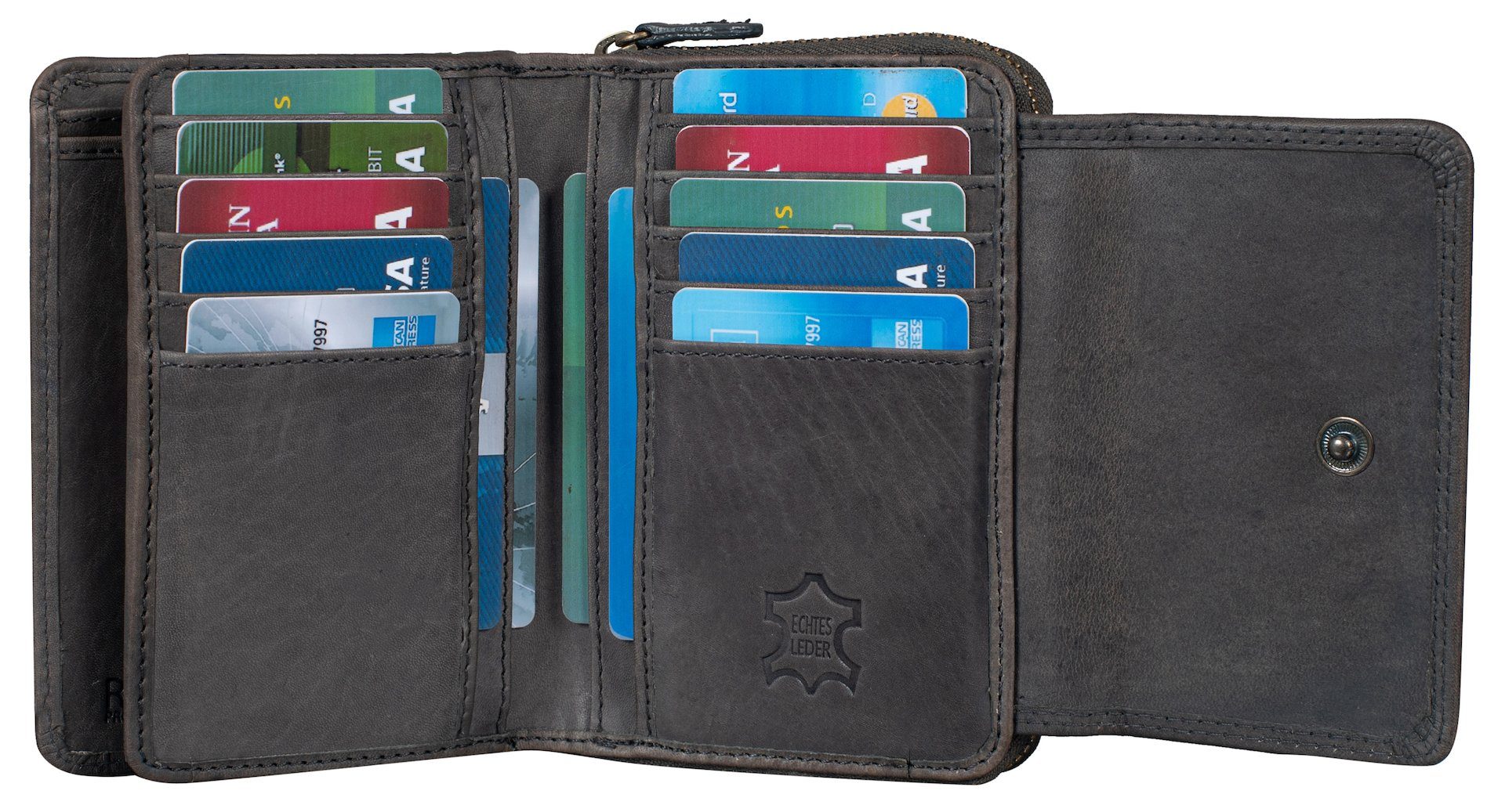 Benthill Geldbörse Damen Echt Leder RFID günstig online kaufen