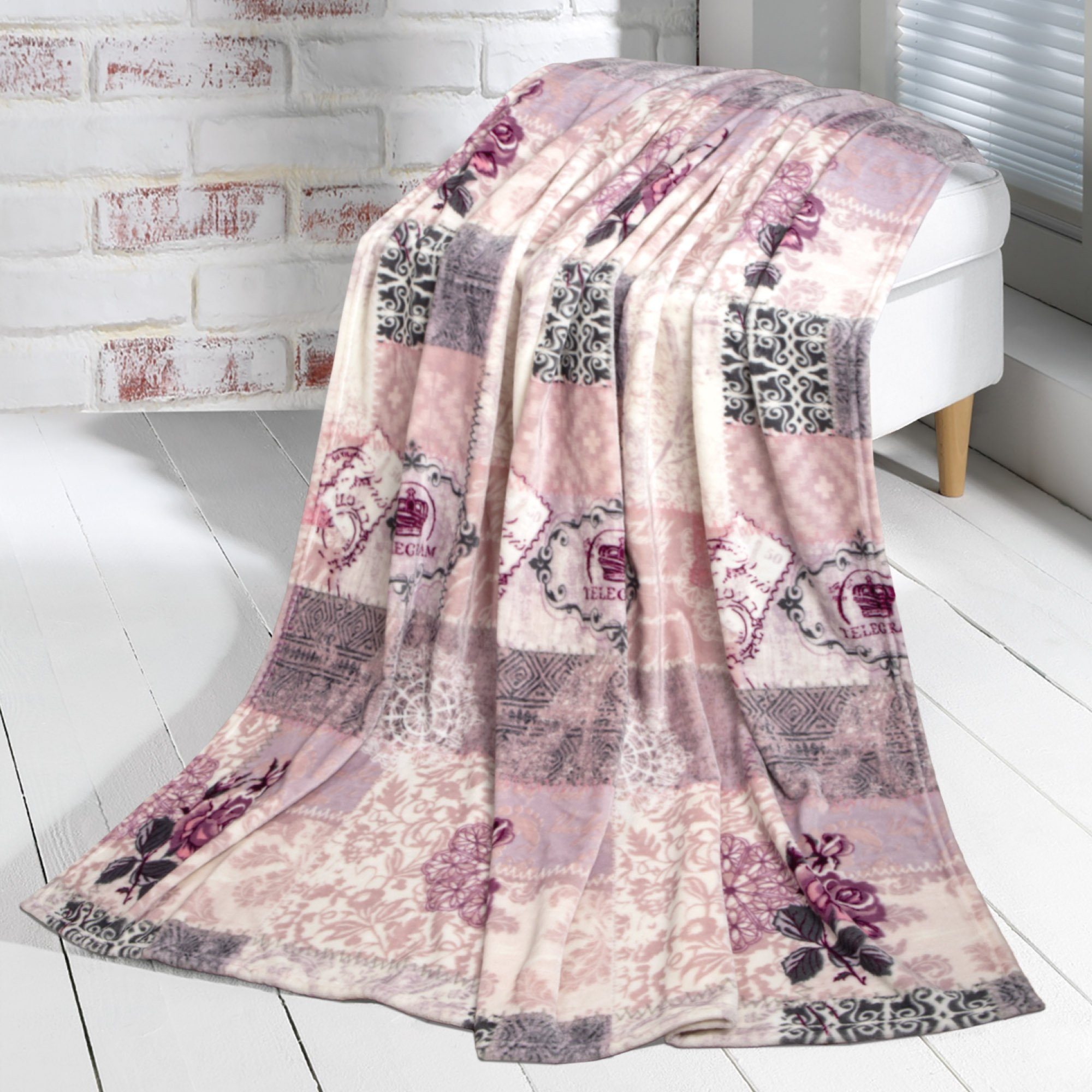 Wohndecke Home Living, Bestlivings, Kuscheldecke Flanell günstig online kaufen