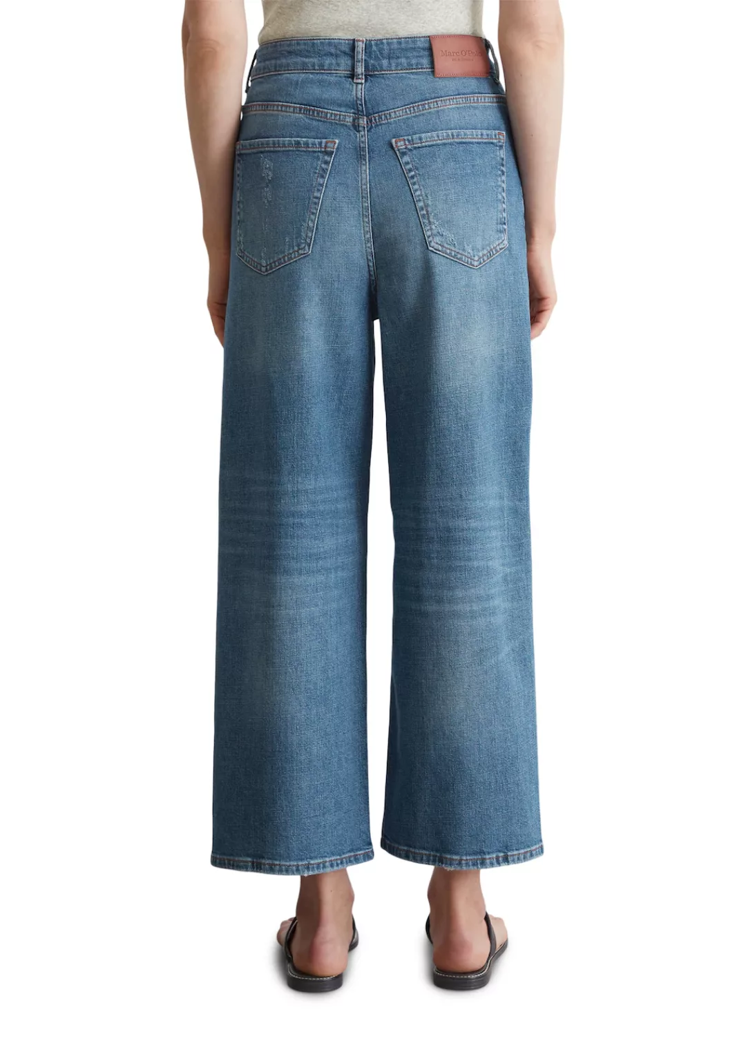 Marc OPolo Weite Jeans "im Culotte-Stil" günstig online kaufen