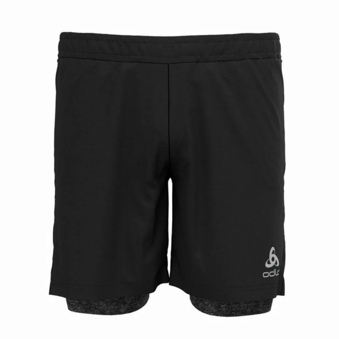 Odlo Funktionsshorts 2-in-1 Shorts RUN EASY 7 INCH black - grey melange günstig online kaufen