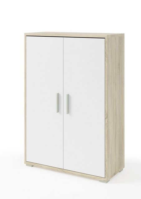 PREISBRECHER Aktenschrank Clermont (BxHxT: 79,1x114x35 cm) in Sonoma/Eiche günstig online kaufen