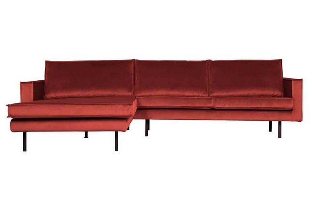 BePureHome Ecksofa Rodeo Chaiselongue Samt günstig online kaufen