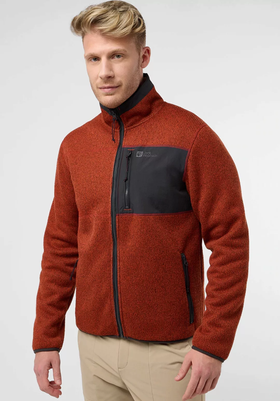 Jack Wolfskin Fleecejacke "KAMINFEUER JKT M" günstig online kaufen