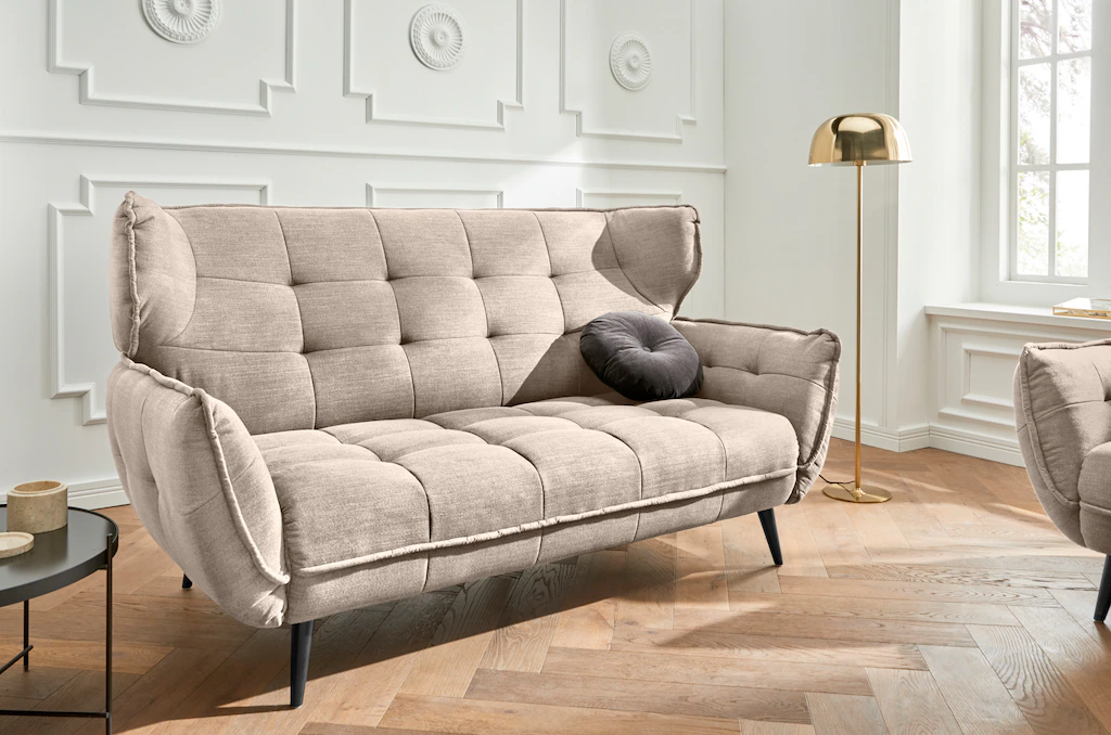 Leonique 2-Sitzer "Ariana", Big-Sofa bzw. stylischer Hochlehner günstig online kaufen