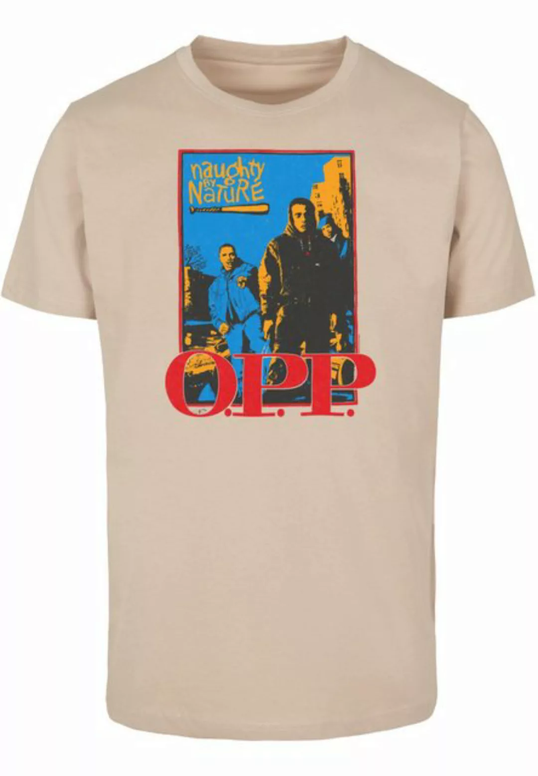 Merchcode T-Shirt Merchcode Herren Naughty By Nature - OPP Vint T-Shirt (1- günstig online kaufen