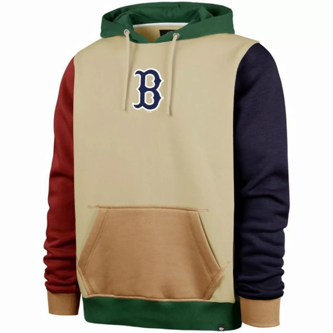 '47 Brand Kapuzenpullover Color Block DUNLOE Boston Red Sox günstig online kaufen
