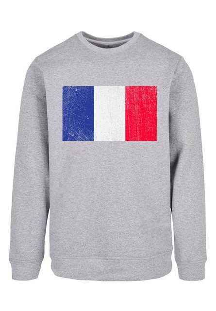 F4NT4STIC Kapuzenpullover France Frankreich Flagge distressed Print günstig online kaufen