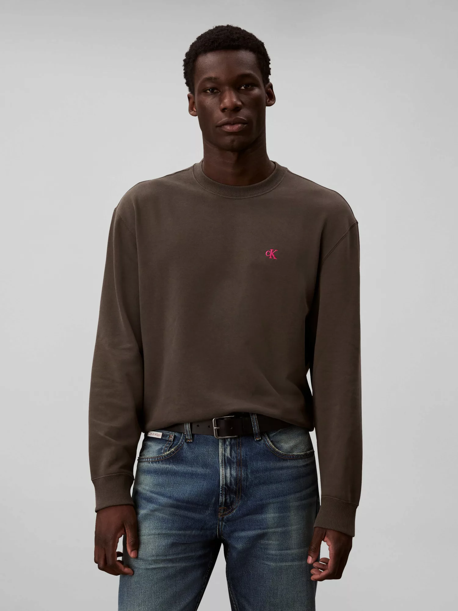 Calvin Klein Jeans Sweatshirt, regular fit, Rundhalsausschnitt günstig online kaufen