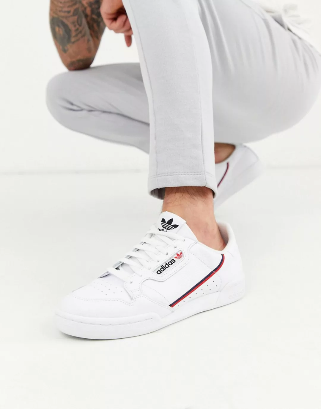adidas Originals – Continental – Weiße Sneaker im Stil der 80er Jahre günstig online kaufen