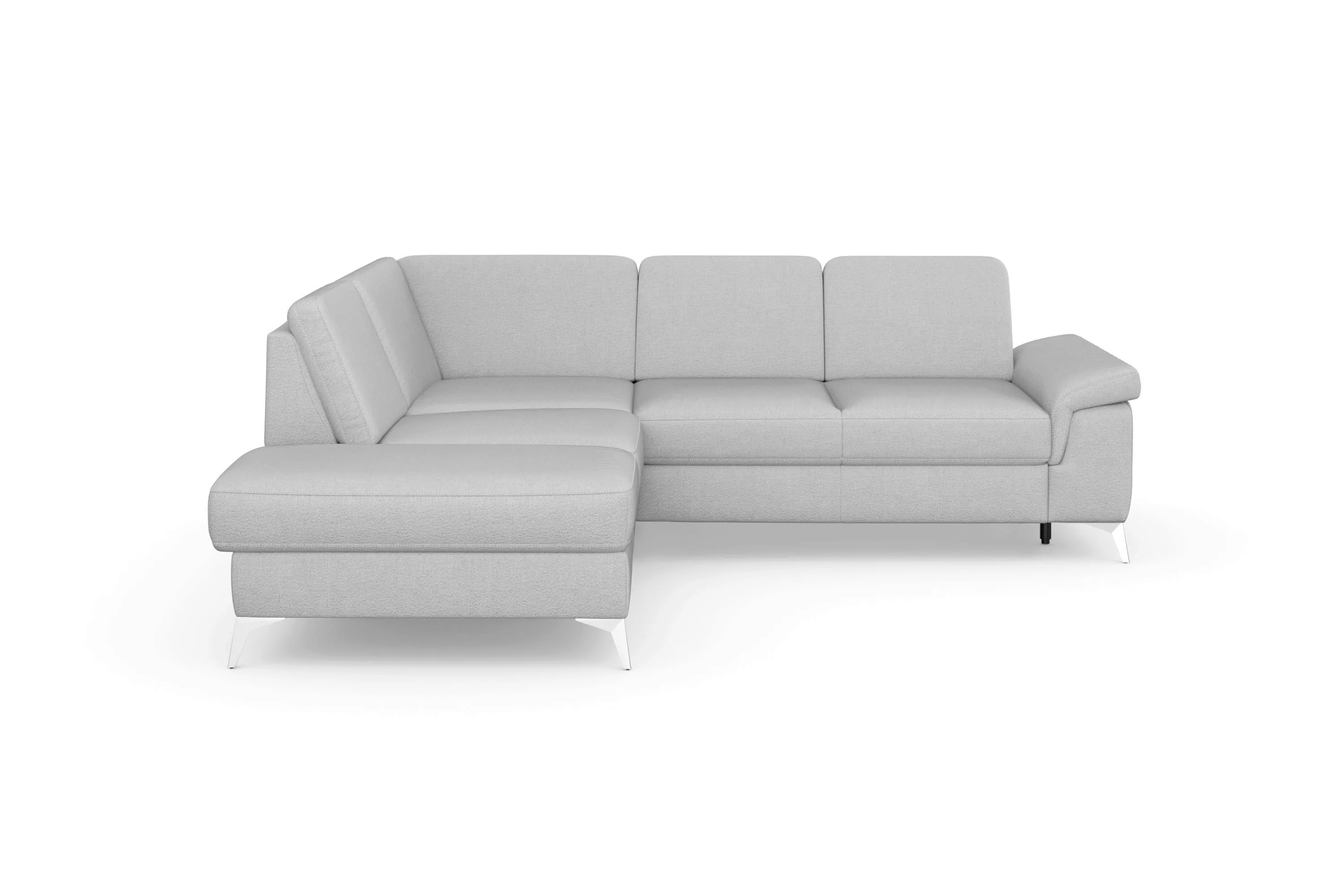 sit&more Ecksofa "Padua L-Form", inklusive Sitztiefenverstellung, Armteilfu günstig online kaufen