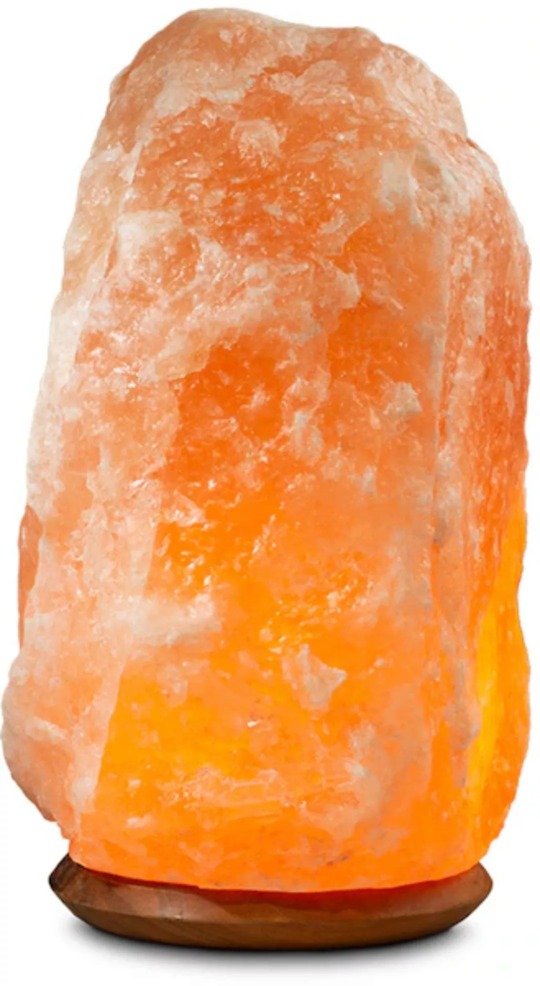 HIMALAYA SALT DREAMS Salzkristall-Tischlampe »Rock«, Leuchtmittel E14   Leu günstig online kaufen