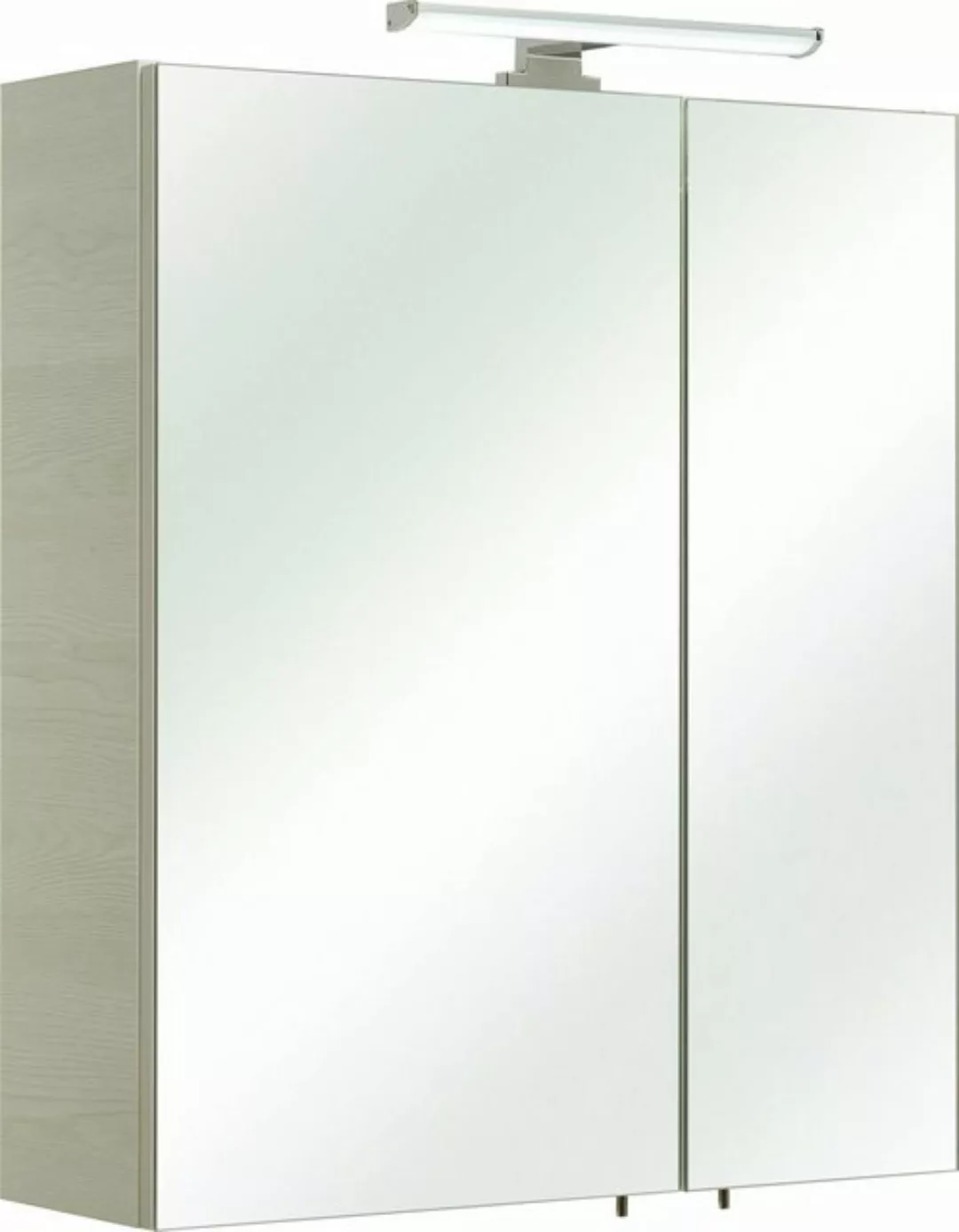 Saphir Spiegelschrank Quickset Badezimmer-Spiegelschrank inkl LED-Aufsatzle günstig online kaufen