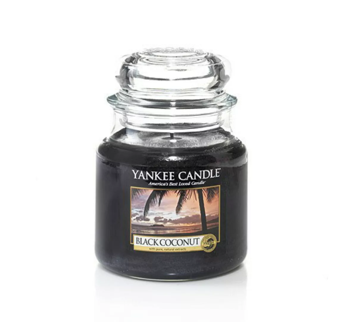 Yankee Candle Duftkerze Black Coconut 411 g günstig online kaufen