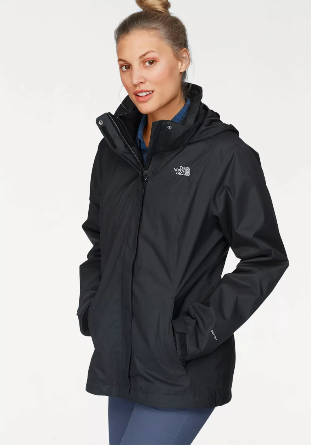 The North Face Doppeljacke W EVOLVE II TRICLIMATE JACKET TNF BLACK/TNF BLAC günstig online kaufen