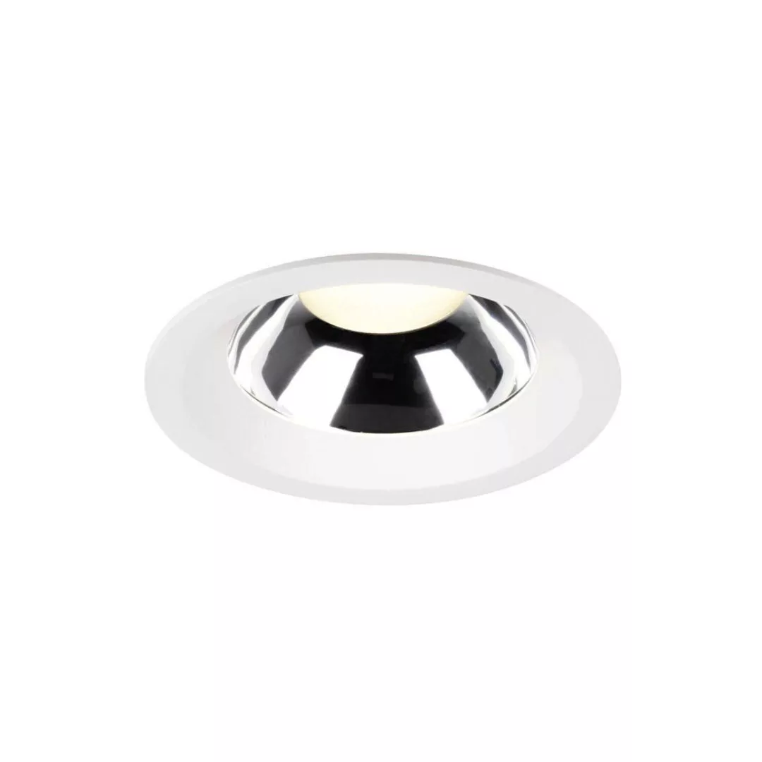 LED Deckeneinbauleuchte Downlight C 150 in Weiß 8W 2400lm IP54 günstig online kaufen