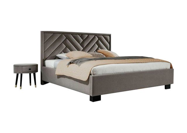JVmoebel Bett, Boxspring Luxus Bett Betten Doppel Möbel Stoff 140 160 180 x günstig online kaufen