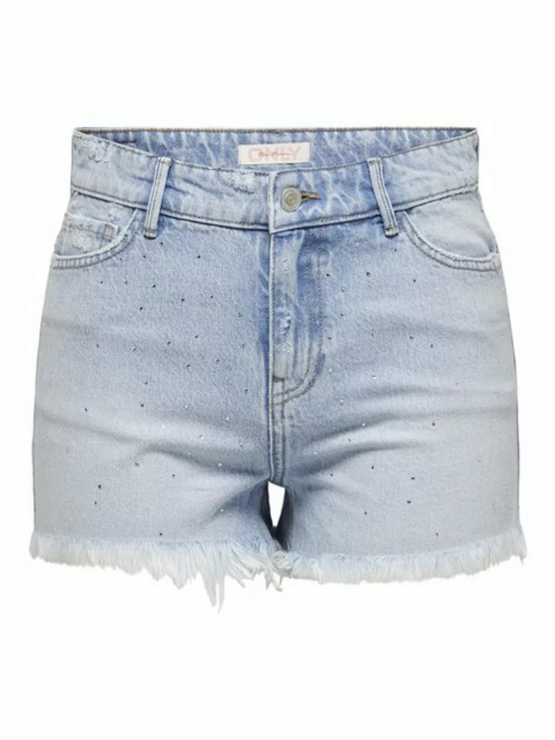 ONLY Jeansshorts ONLPACY HW RHINESTONE DNM SHORTS AZG günstig online kaufen