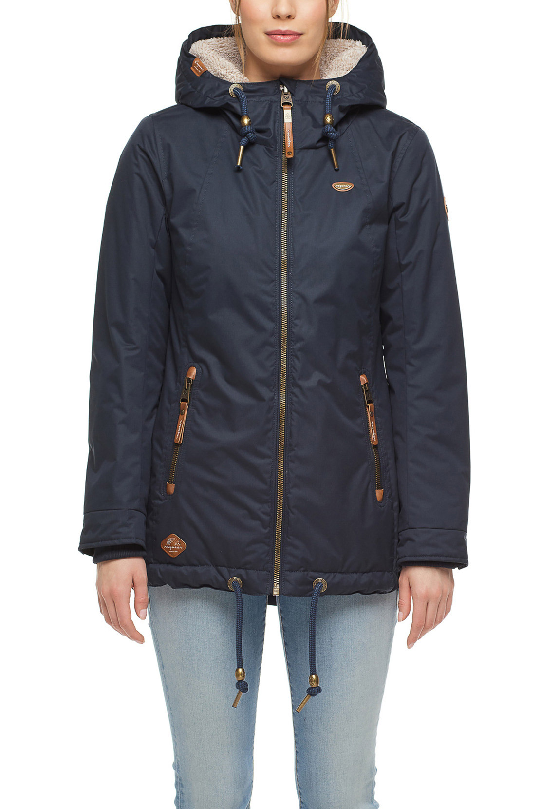 Ragwear Damen Jacke ZUZKA 2121-60011 Navy 2028 Dunkelblau günstig online kaufen