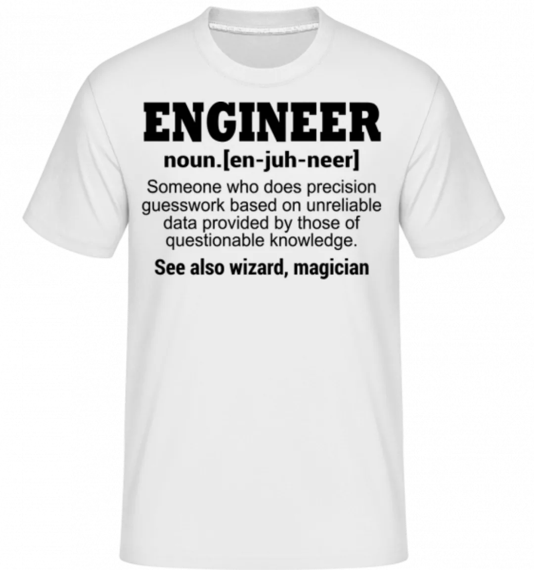 Engineer Defenition · Shirtinator Männer T-Shirt günstig online kaufen