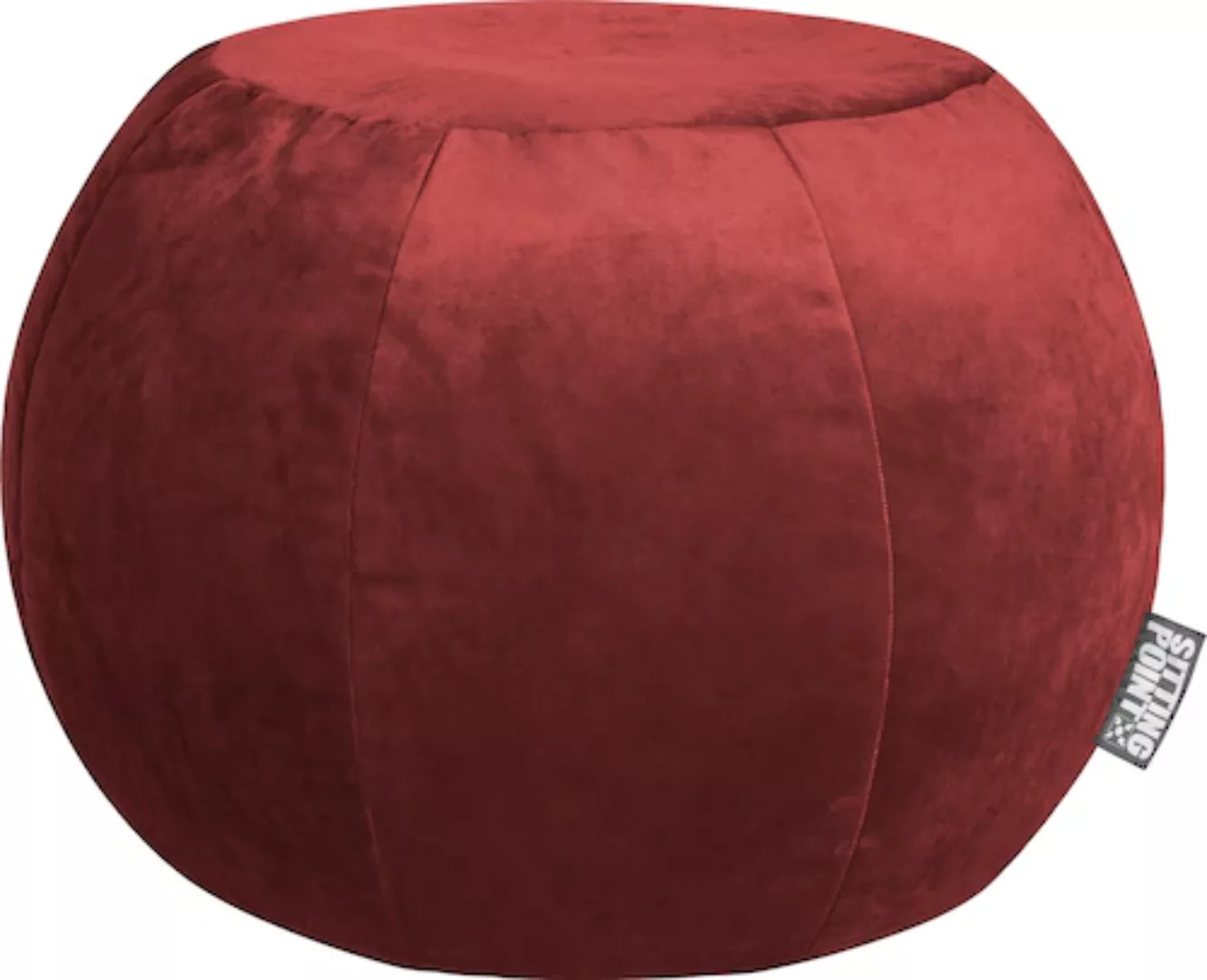 Sitting Point Sitzsack "Sitzhocker Plump VELUTO" günstig online kaufen