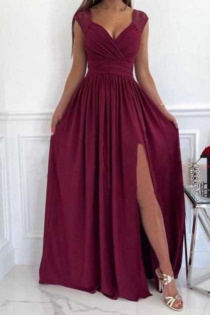 KIKI Abendkleid Ärmelloses, elegantes Spitzenkleid für mit rückenfreiem Sau günstig online kaufen