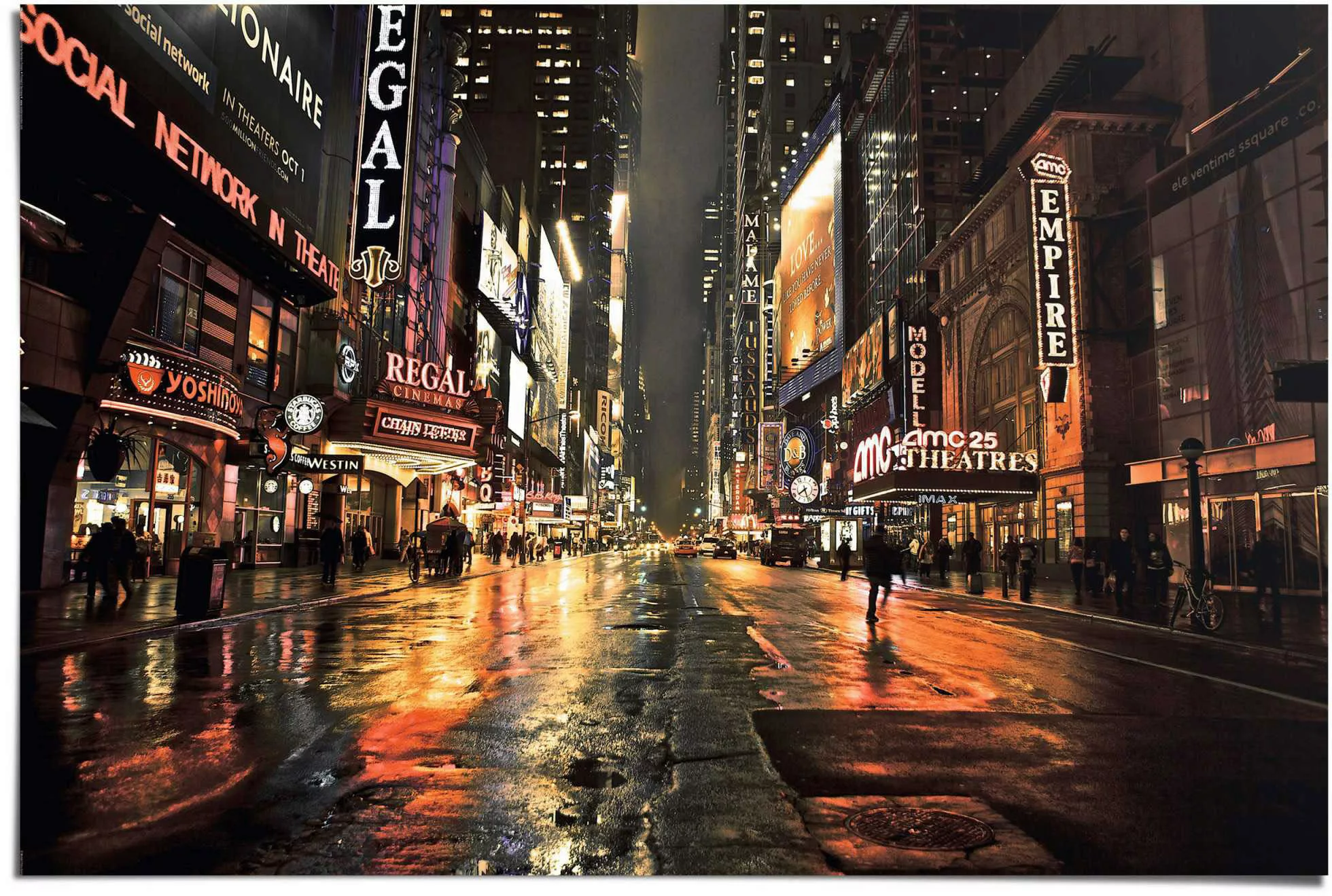 Reinders Poster "Manhattan 42nd Street", (1 St.) günstig online kaufen