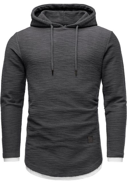 Amaci&Sons Kapuzenpullover PEORIA 2in1 Kapuzenpullover günstig online kaufen