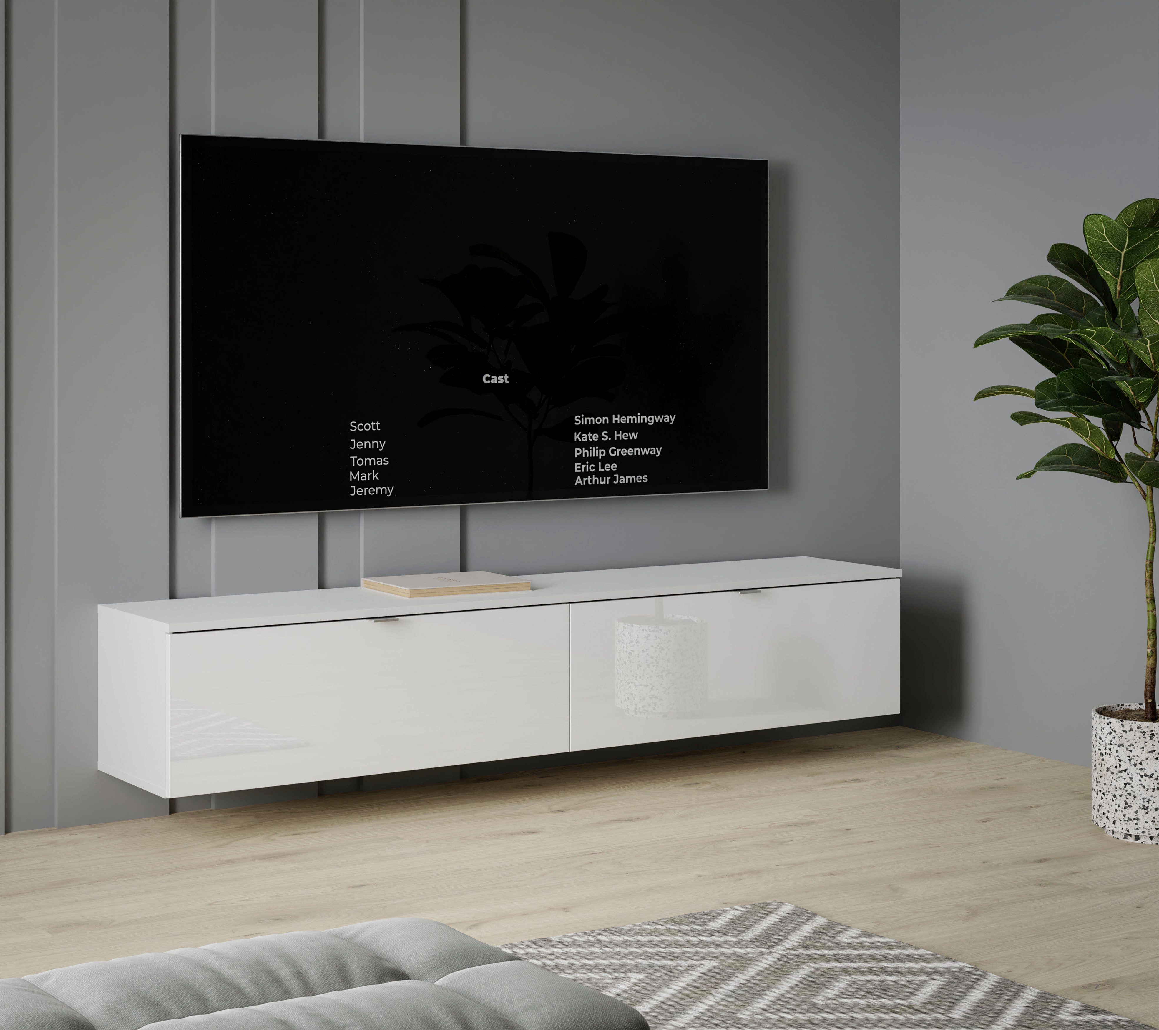 FORTE Lowboard "LibertadTV-Board, TV-Schrank", großes TV Board, erweiterbar günstig online kaufen