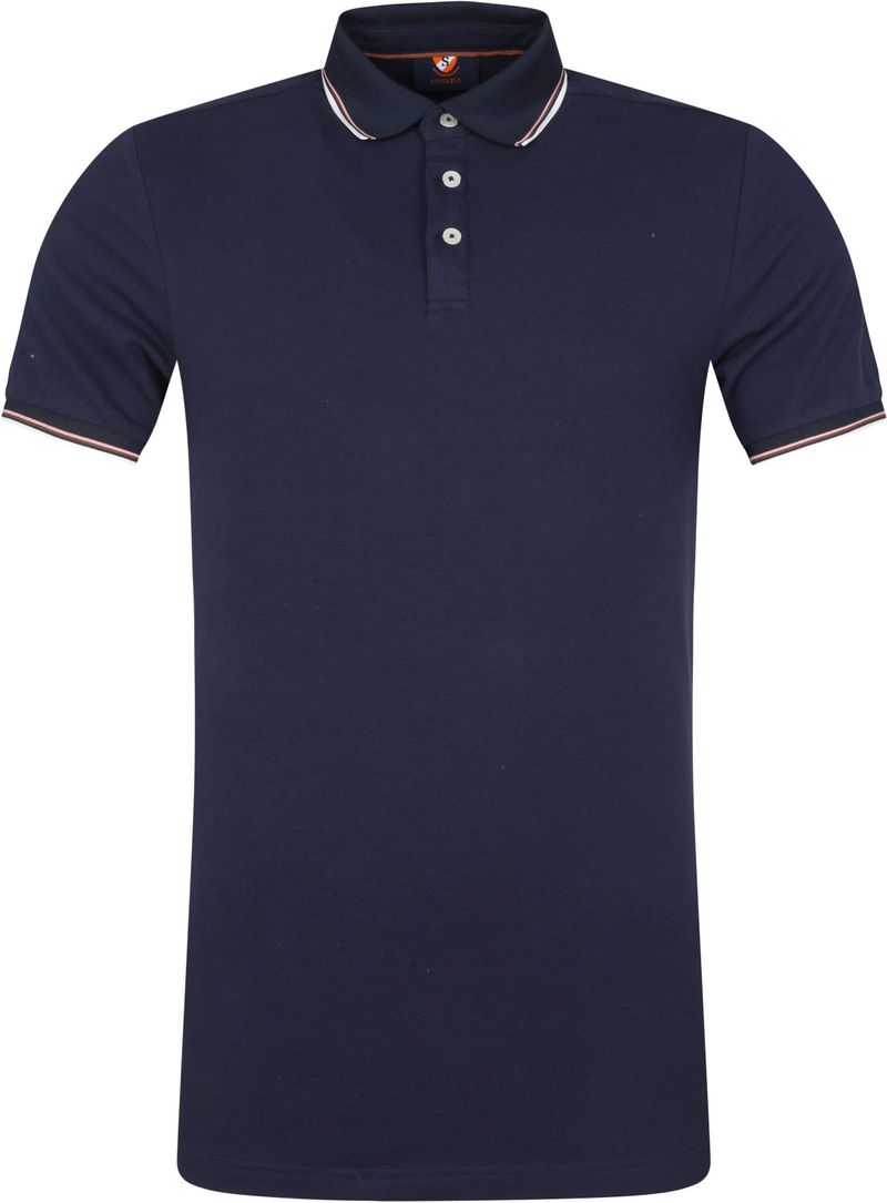 Suitable Poloshirt Jesse Dunkelblau - Größe XXL günstig online kaufen