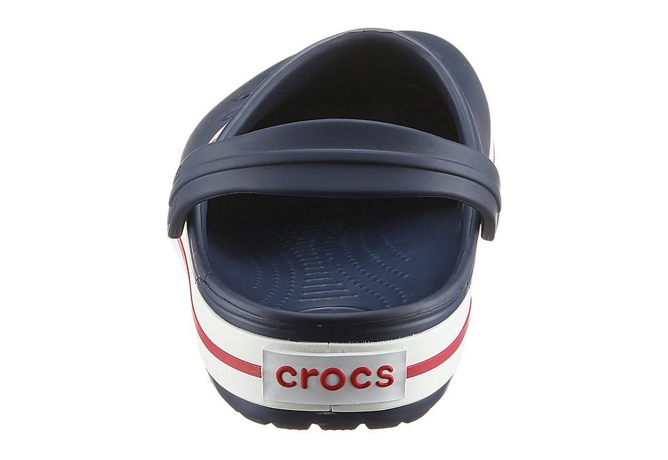 Crocs Sandale Crocband Clog navyblau/weiss/rot - günstig online kaufen
