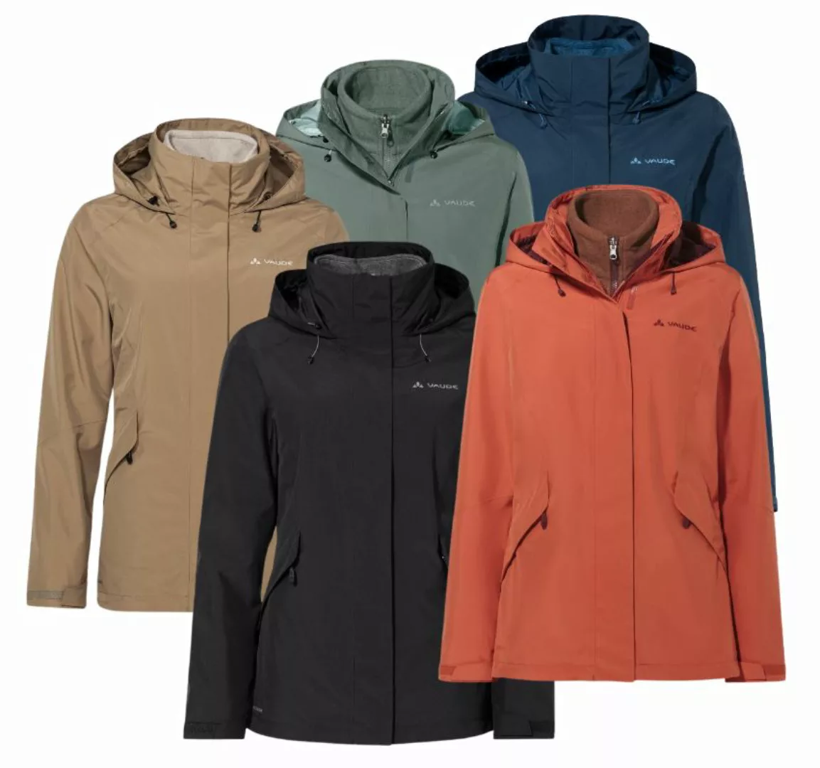Vaude Women's Rosemoor 3in1 Jacket II - 3in1 Damen Jacke günstig online kaufen