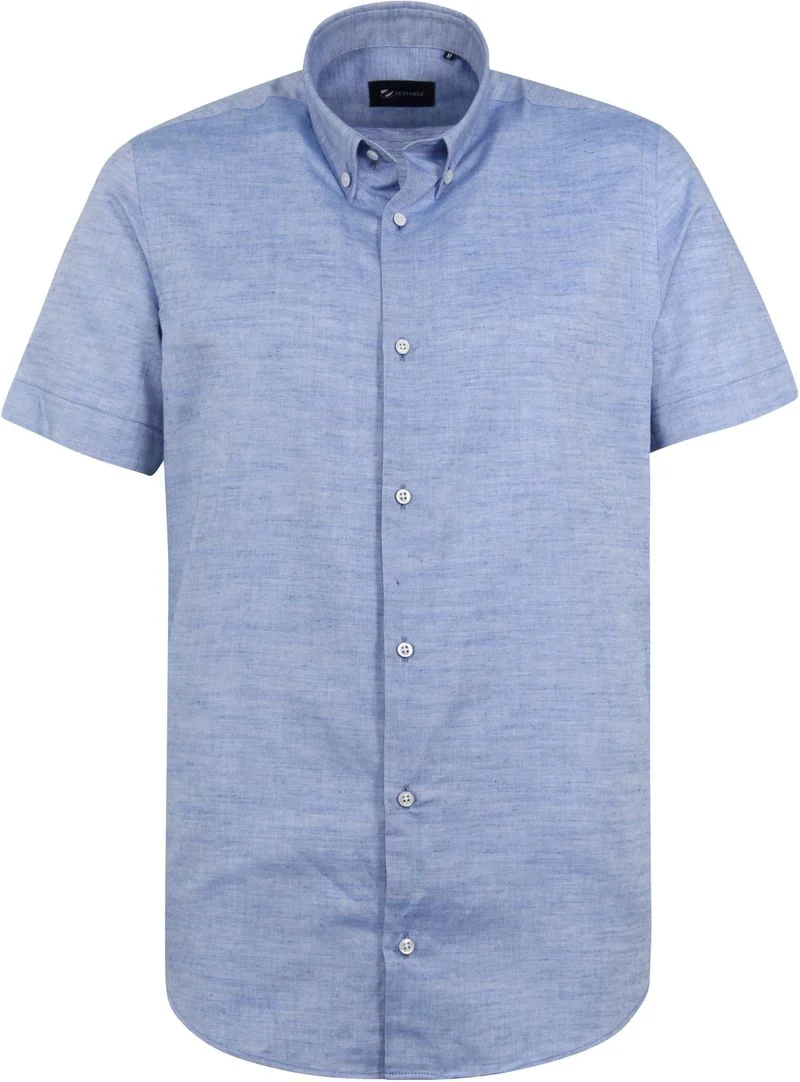 Suitable Shortsleeve Hemd Blau - Größe XL günstig online kaufen