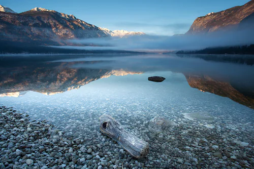 Papermoon Fototapete »Photo-Art BOR, BOHINJS RUHIGKEIT« günstig online kaufen